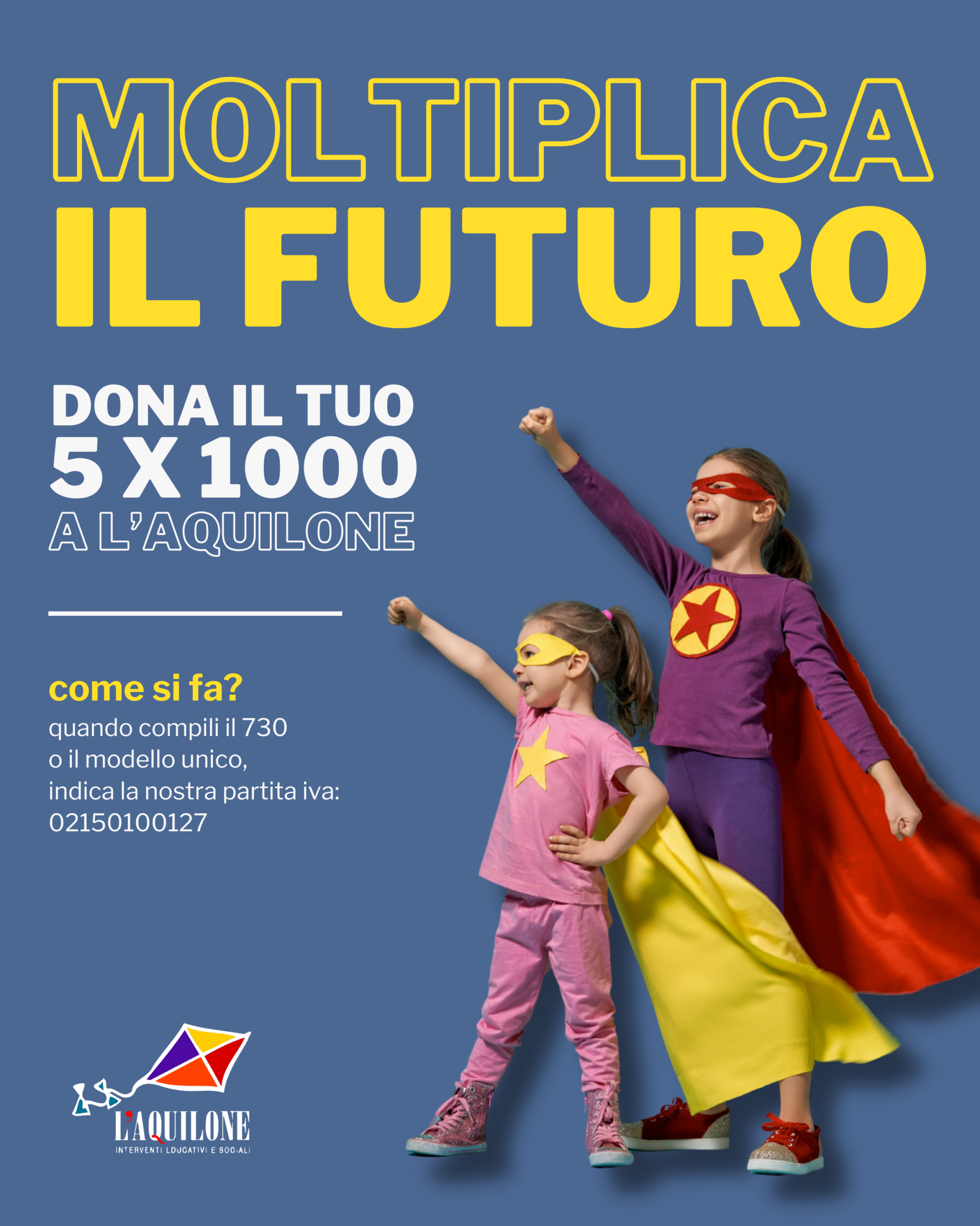 5x1000 l'aquilone